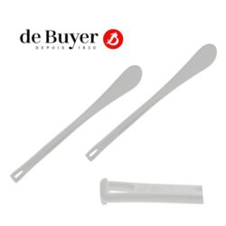 4745.30 De Buyer Rührlöffel 30 cm weiss aus Polyglass - Hitzebeständig bis 220 Grad