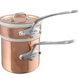 Mauviel M'150s Kupfer Bain Marie Edelstahlgriffe