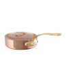 6811 Mauviel 1830 Serie M'200B - Kupfer Sauteuse mit Deckel Bronzegriff - www.toepfeboutique.de