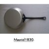 9821.24 Mauviel M'pure Pfanne 24 cm - Eisengriff-Optik - www.toepfeboutique.de