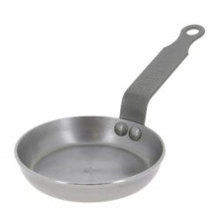 De Buyer Mineral B Stahl Kleine Pfanne Pfännchen Blinis-Pfanne 12 cm