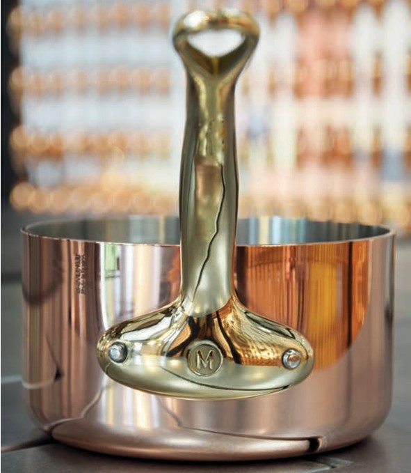 Mauviel Kupfertopf M200B Seitenansicht