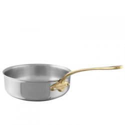 Mauviel M cook 3510 Stielkasserolle Bronzegriff