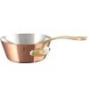 Mauviel M'tradition Kupfer Konische Sauteuse Bronzegriff