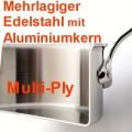 Mehrlagiger Edelstahl Multi-Ply