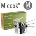 Mauviel M cook 5210.50 Kasserollen 3er Set