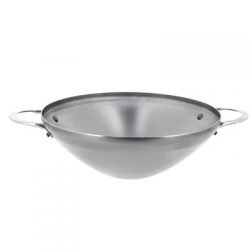 de Buyer Mineral B Element Wokpfanne zwei Griffe 5619