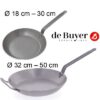 De Buyer 5110 'Lyonnaise' Bratpfanne Carbone Plus