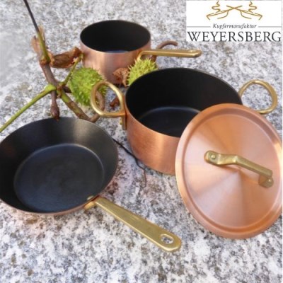 Kupfer Kochtopf Bratentopf ANTIHAFT für Induktion günstig kaufen√. › Töpfeboutique