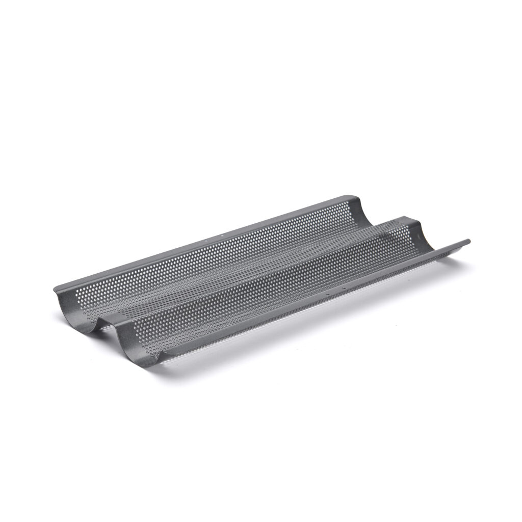 GoodCook AirPerfect Pizzableche – 2 Stück, 40,6 Cm, Perforiert, Antihaft, Karbonstahl, Für Ofen & Pizza
