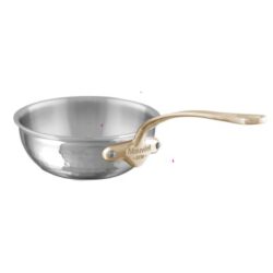 3576 Mauviel M'elite B Bauchige Sauteuse - Bronzegriff - www.toepfeboutique.de