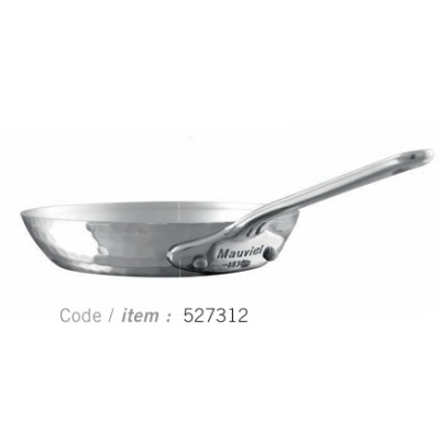 5273.12 Mauviel M minis Edelstahl Pfanne Pfännchen GEHÄMMERT 12 cm Edelstalgriff - www.toepfeboutique.de