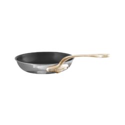Mauviel 1830 M'elite B 3578 Runde Pfanne Mehrschichtmaterial gehämmert, ANTIHAFT, Bronzegriff - www.toepfeboutique.de