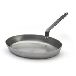 De Buyer Eisenpfanne oval 36 cm Serie Carbone Plus
