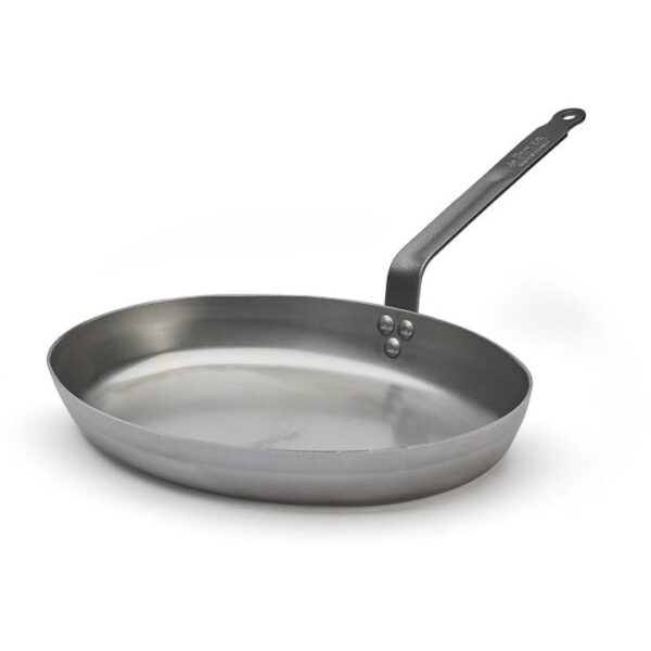 De Buyer Eisenpfanne oval 36 cm Serie Carbone Plus