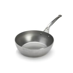 De Buyer Mineral B PRO Eisenpfannen - Bauernpfanne aus Eisen mit kühlem Edelstahlgriff