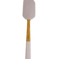 Pebbly Teigschaber, Gummilöffel, Spatula in der Farbe WEISSER SAND